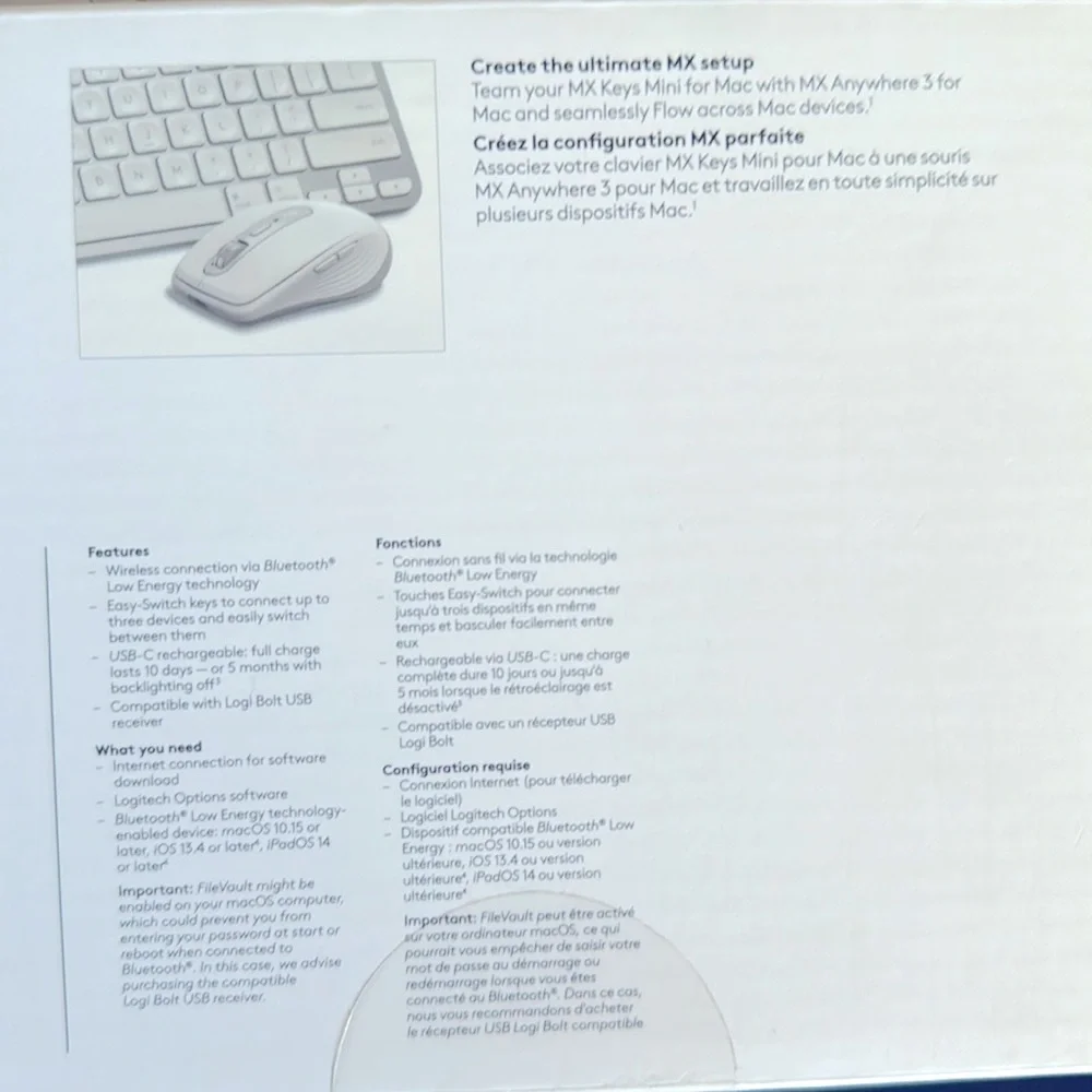 Logitech MX KEYS MINI for MAC (illuminated wireless keyboard)